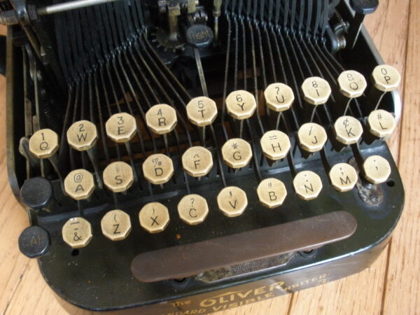 Working Early 1900s OLIVER STANDARD BAT WING VISIBLE TYPEWRITER No 3 - Image 3