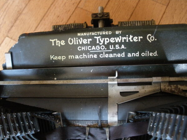 Working Early 1900s OLIVER STANDARD BAT WING VISIBLE TYPEWRITER No 3 - Image 5