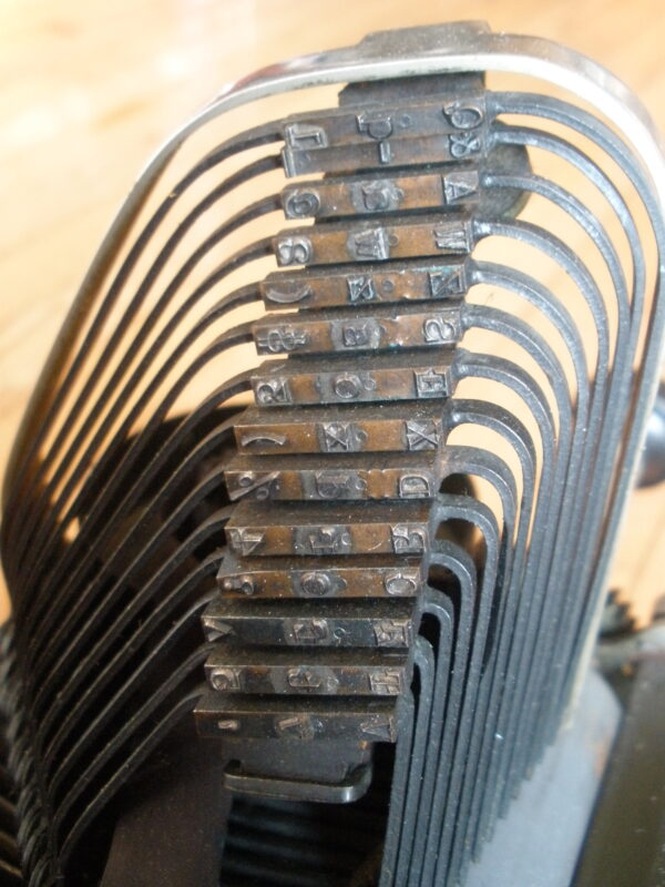 Working Early 1900s OLIVER STANDARD BAT WING VISIBLE TYPEWRITER No 3 - Image 9