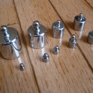 Complete Set - CALIBRAITION STAINLESS STEEL WEIGHTS KIT - 17 Pieces