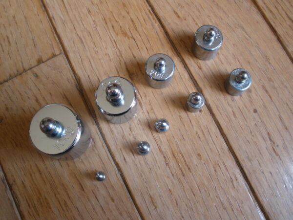 Complete Set - CALIBRAITION STAINLESS STEEL WEIGHTS KIT - 17 Pieces - Image 4