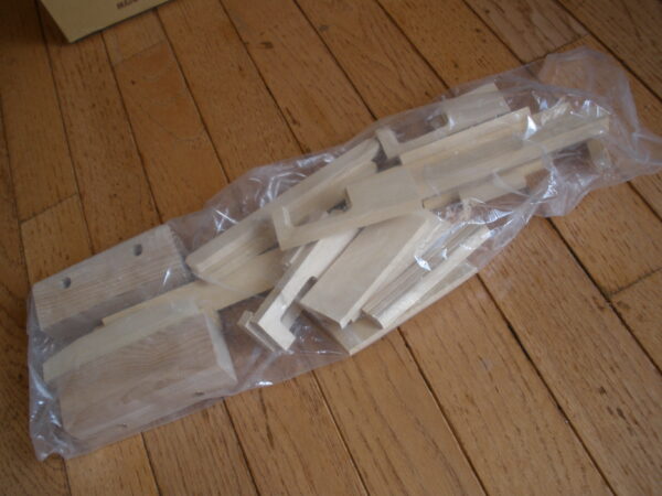 New Old Stock WOOD CABLE CAR ASSEMBLY HOBBY KIT - Image 5