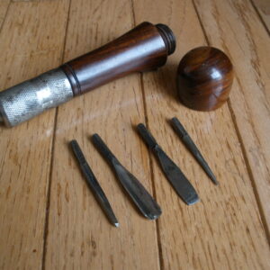1870s MILLERS FALLS MULTI-TOOL - ROSEWOOD HANDLE