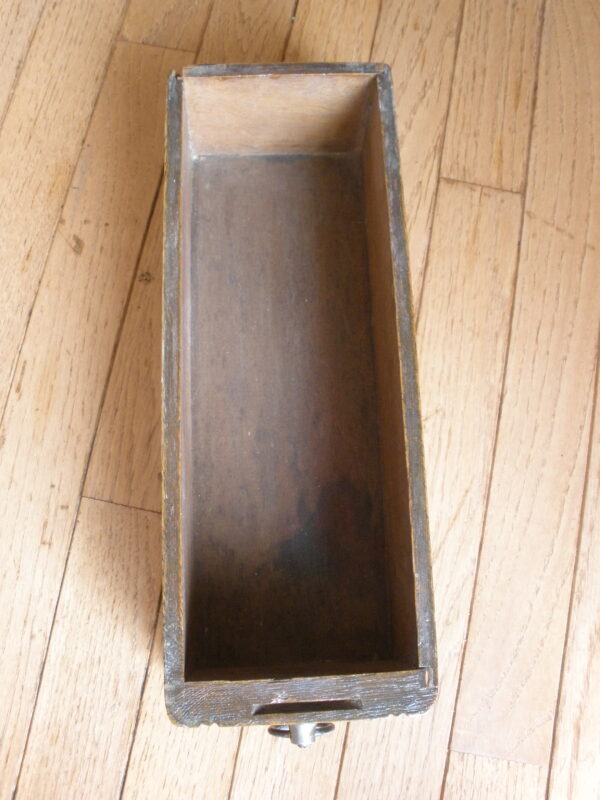 Early 1900s WOOD SINGER SEWING DRAWER - Image 5