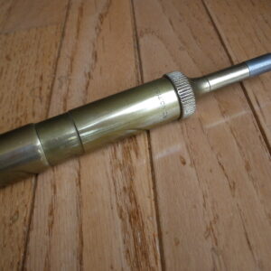 1940s TESCALEMIT BRASS MOTORCYCLE GREASE GUN Model No: 715853