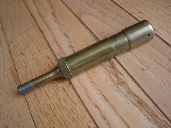 1940s TESCALEMIT BRASS MOTORCYCLE GREASE GUN Model No: 715853 - Image 5