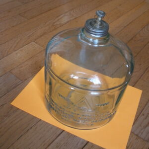 1920s STOVE KEROSENE GLASS DRIP JUG - Cleveland Metal Products Co.