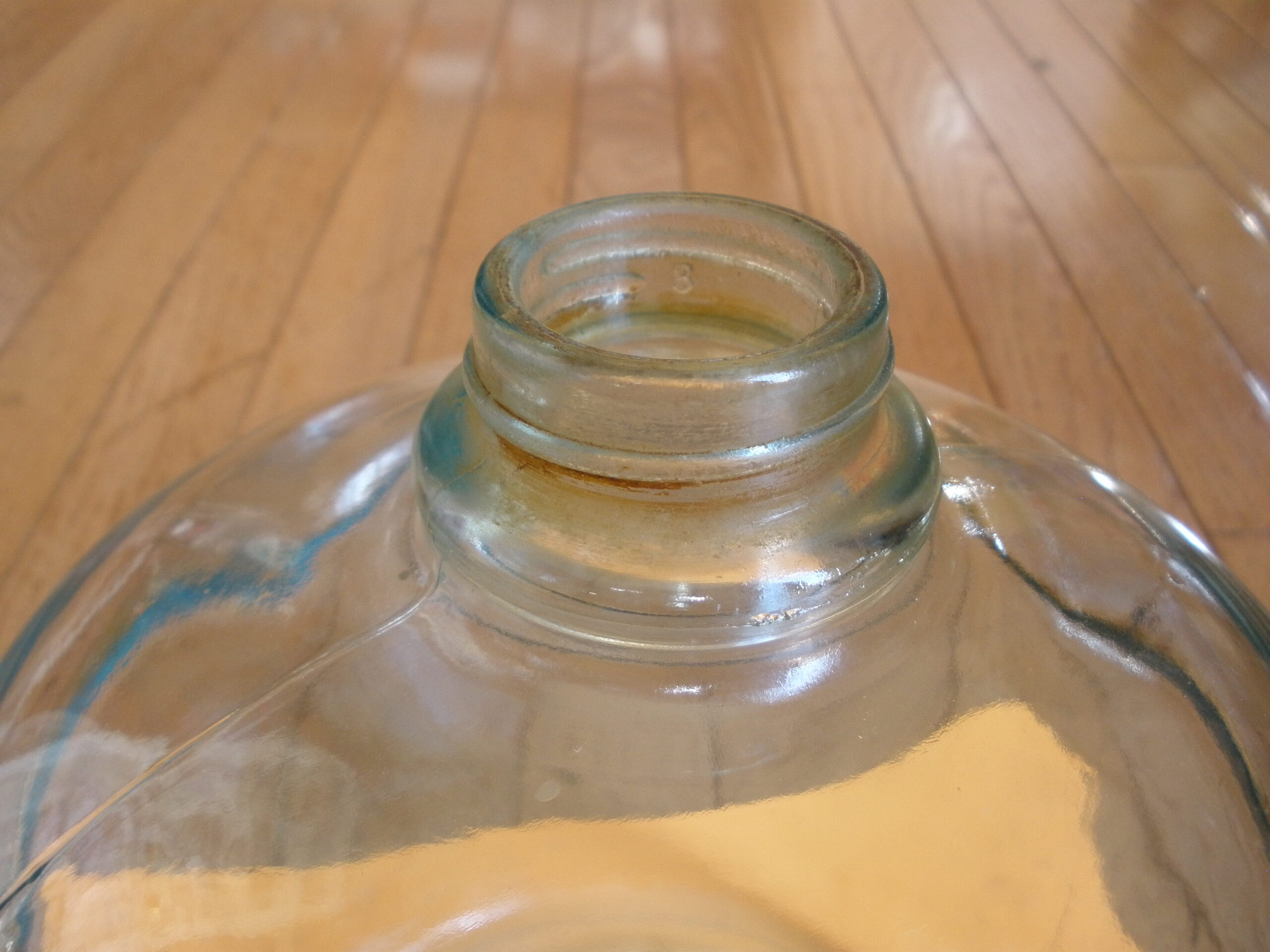 1920s STOVE KEROSENE GLASS DRIP JUG - Cleveland Metal Products Co. - Image 7