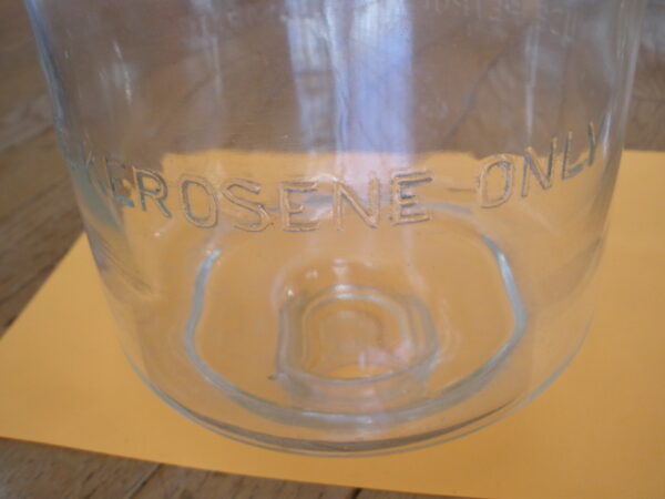 Vintage STOVE KEROSENE CLEAR GLASS DRIP JUG - Image 8