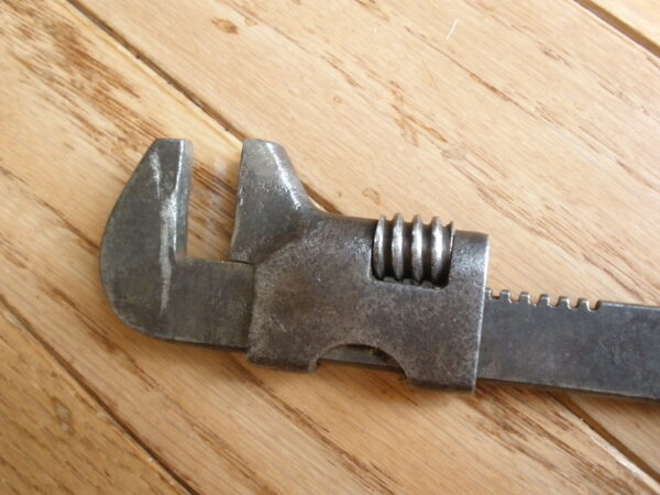 Early 1900s Wakefield BICYCLE ADJUSTABLE WRENCH - Worcester, MA - Image 3