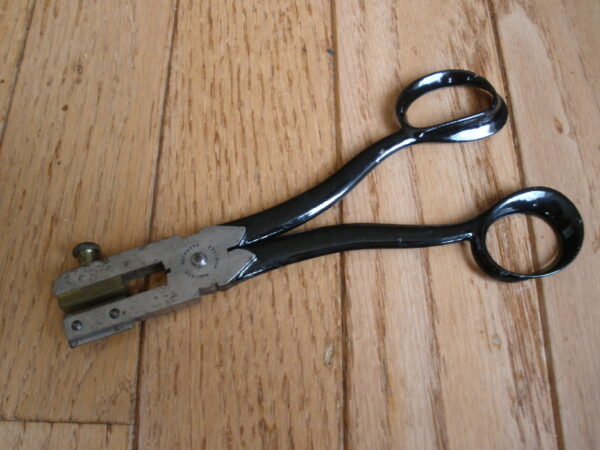 1800s WALCOTT BUTTON-HOLE CUTTER - Walcott Brothers Co - Boston, MA - Image 3