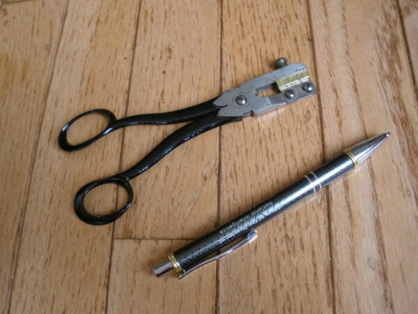 1800s WALCOTT BUTTON-HOLE CUTTER - Walcott Brothers Co - Boston, MA - Image 6