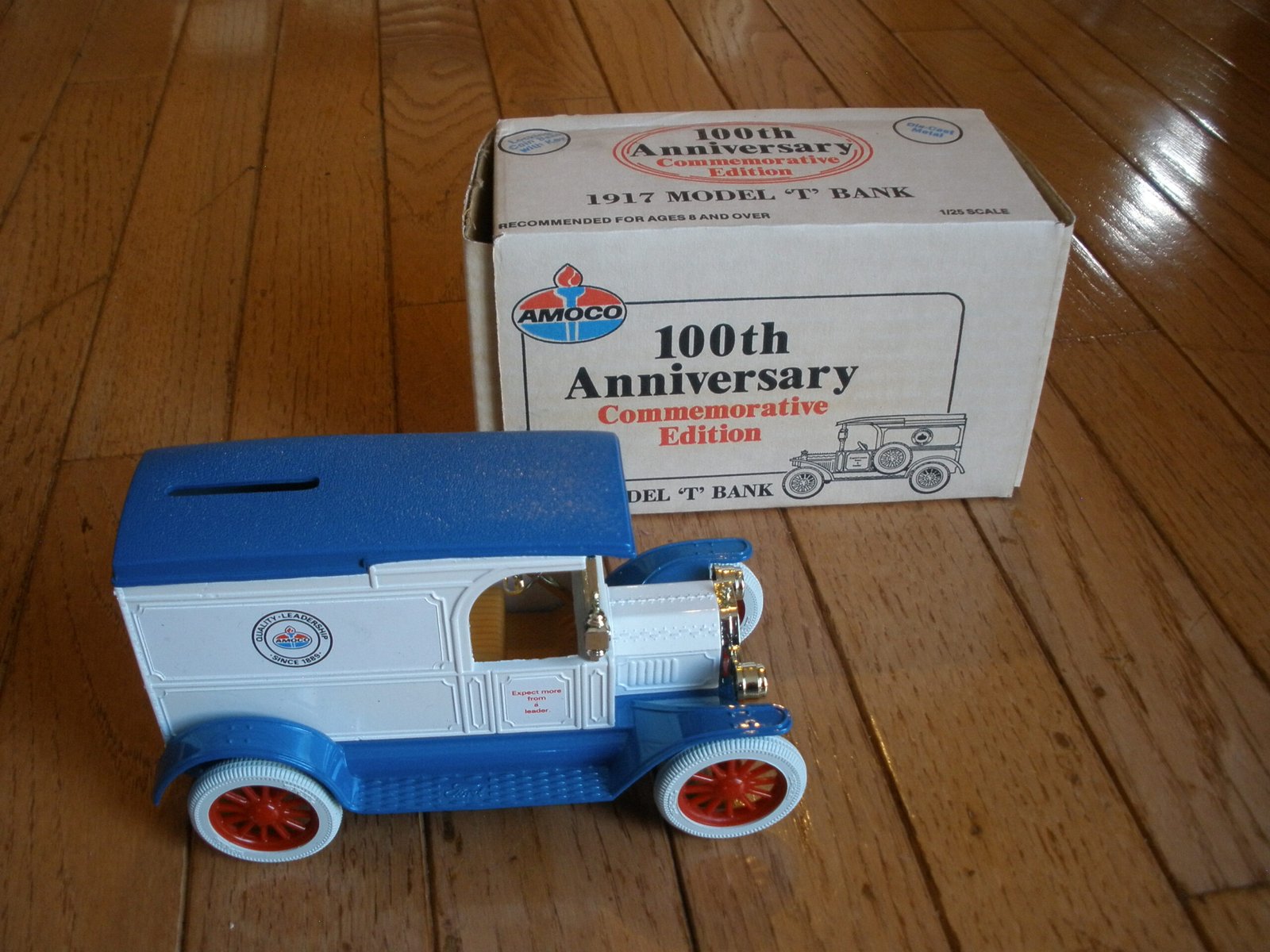 AMOCO 100th Anniversary 1917 Model T Truck Bank - ERTL Die Cast Model - Image 2