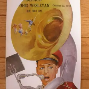 1949 OHIO WESLEYAN - DEPAUW UNIVERSITY FOOTBALL PROGRAM - NCAA