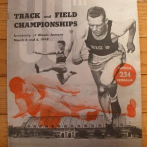 1949 TRACK & FIELD CHAMPIONSHIP PROGRAM - University of Illinois