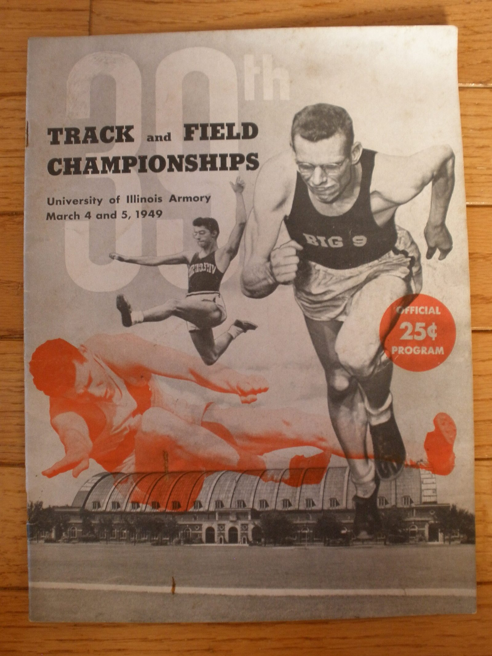 1949 TRACK & FIELD CHAMPIONSHIP PROGRAM - University of Illinois