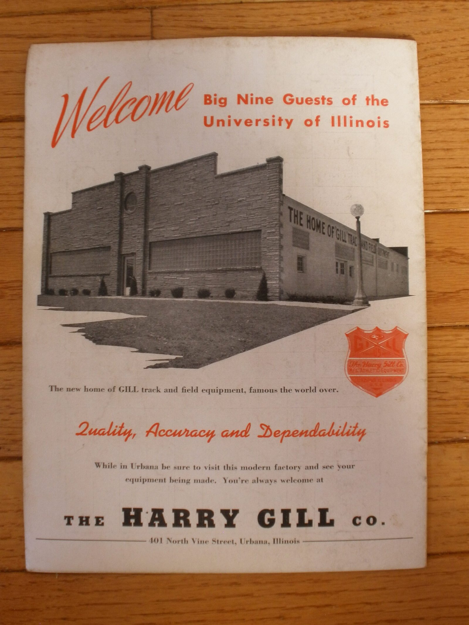 1949 TRACK & FIELD CHAMPIONSHIP PROGRAM - University of Illinois - Image 5