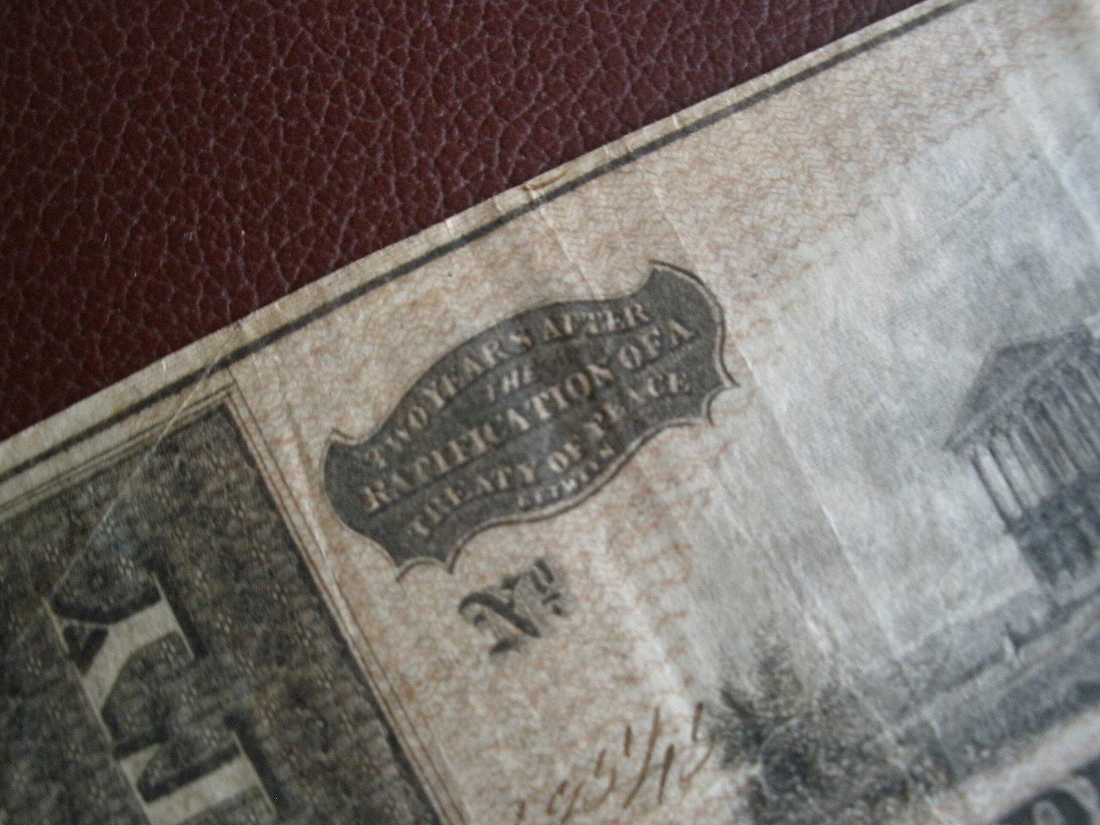 1864 CONFEDERATE STATES OF AMERICA $20 CURRENCY NOTE - Image 6