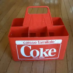 Vintage COCA COLA BOTTLE CADDY - Bottle Carrier