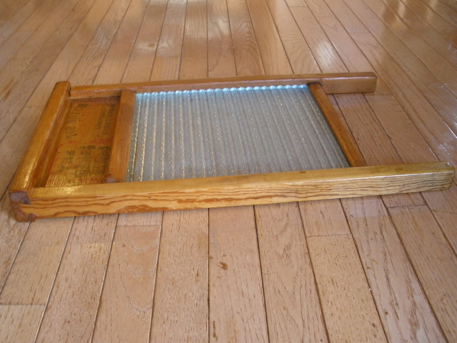 Antique "THE GLASS KING" WASHBOARD No. 860 - National Washboard Company - Image 4