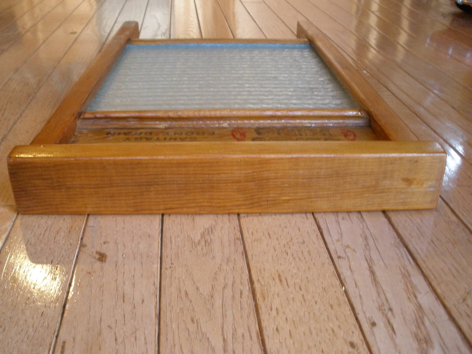 Antique "THE GLASS KING" WASHBOARD No. 860 - National Washboard Company - Image 5