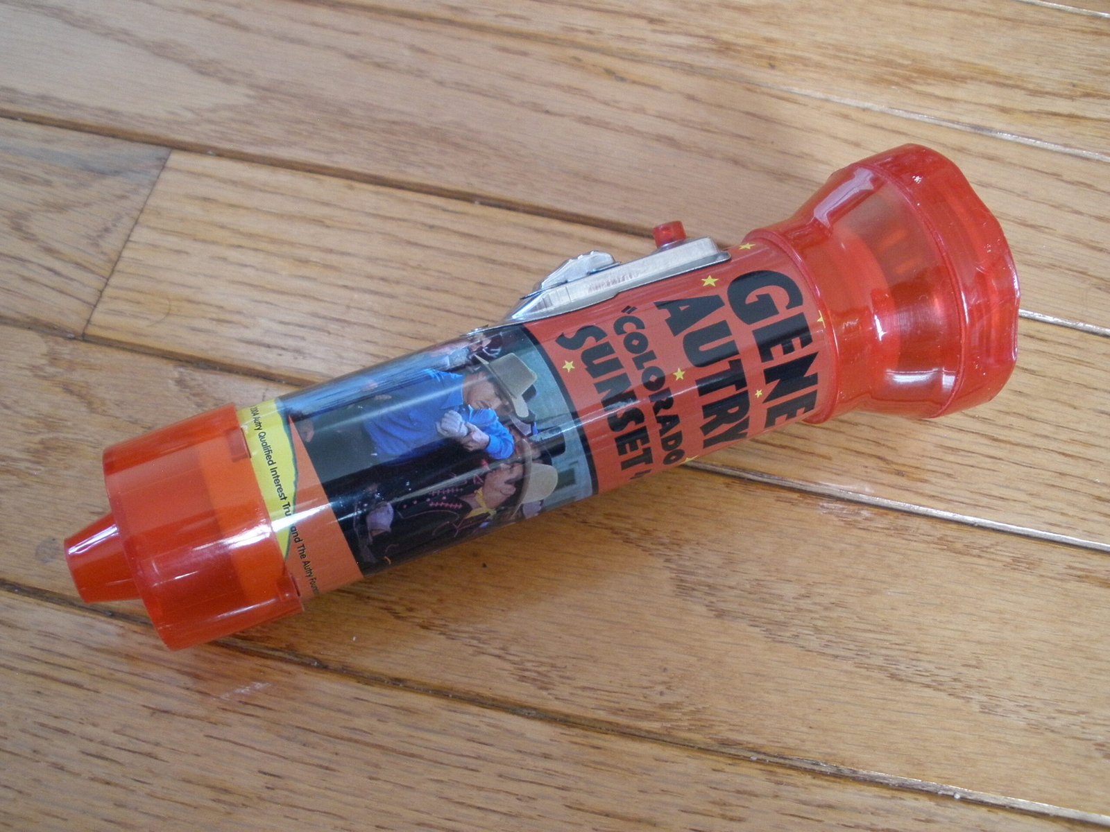 Wild West GENE AUTRY FLASHLIGHT - Morse Code - Siren