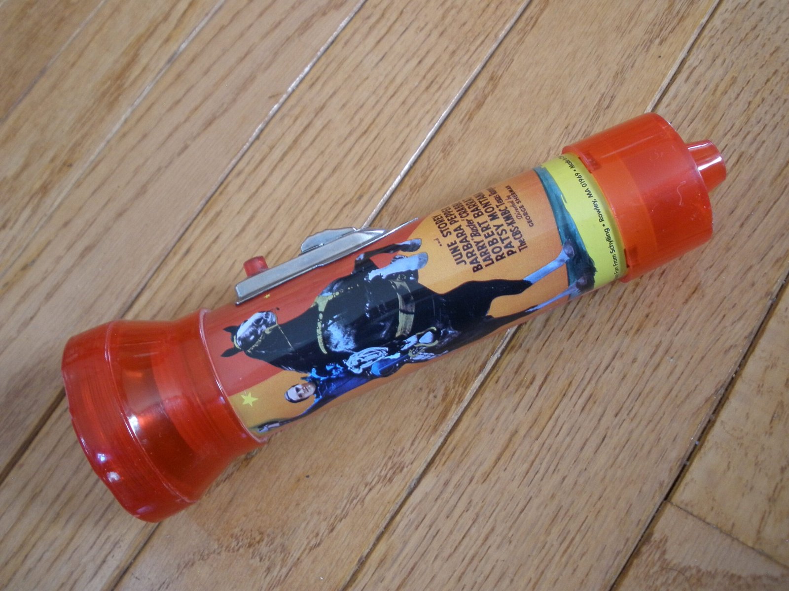 Wild West GENE AUTRY FLASHLIGHT - Morse Code - Siren - Image 2