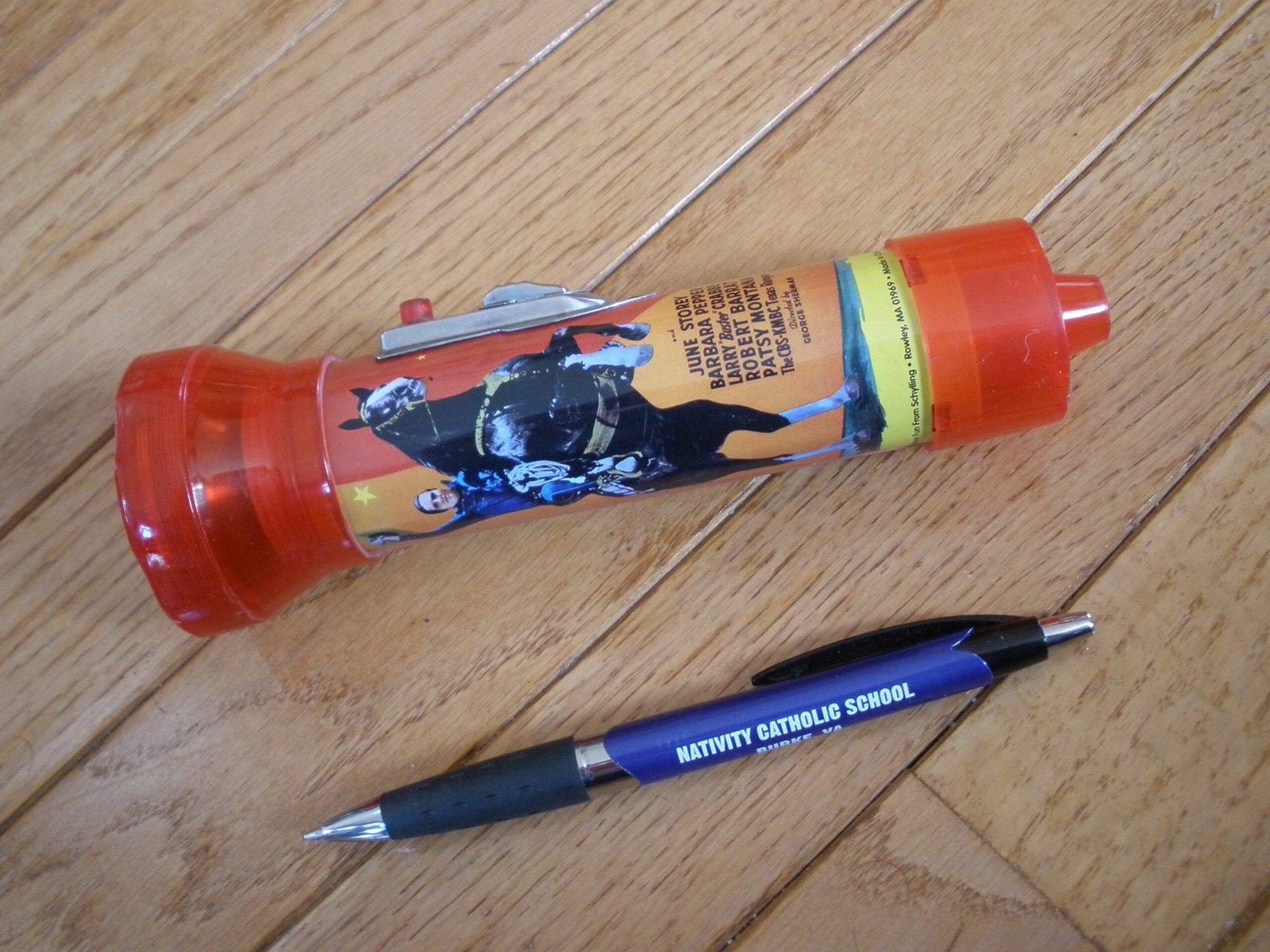 Wild West GENE AUTRY FLASHLIGHT - Morse Code - Siren - Image 7