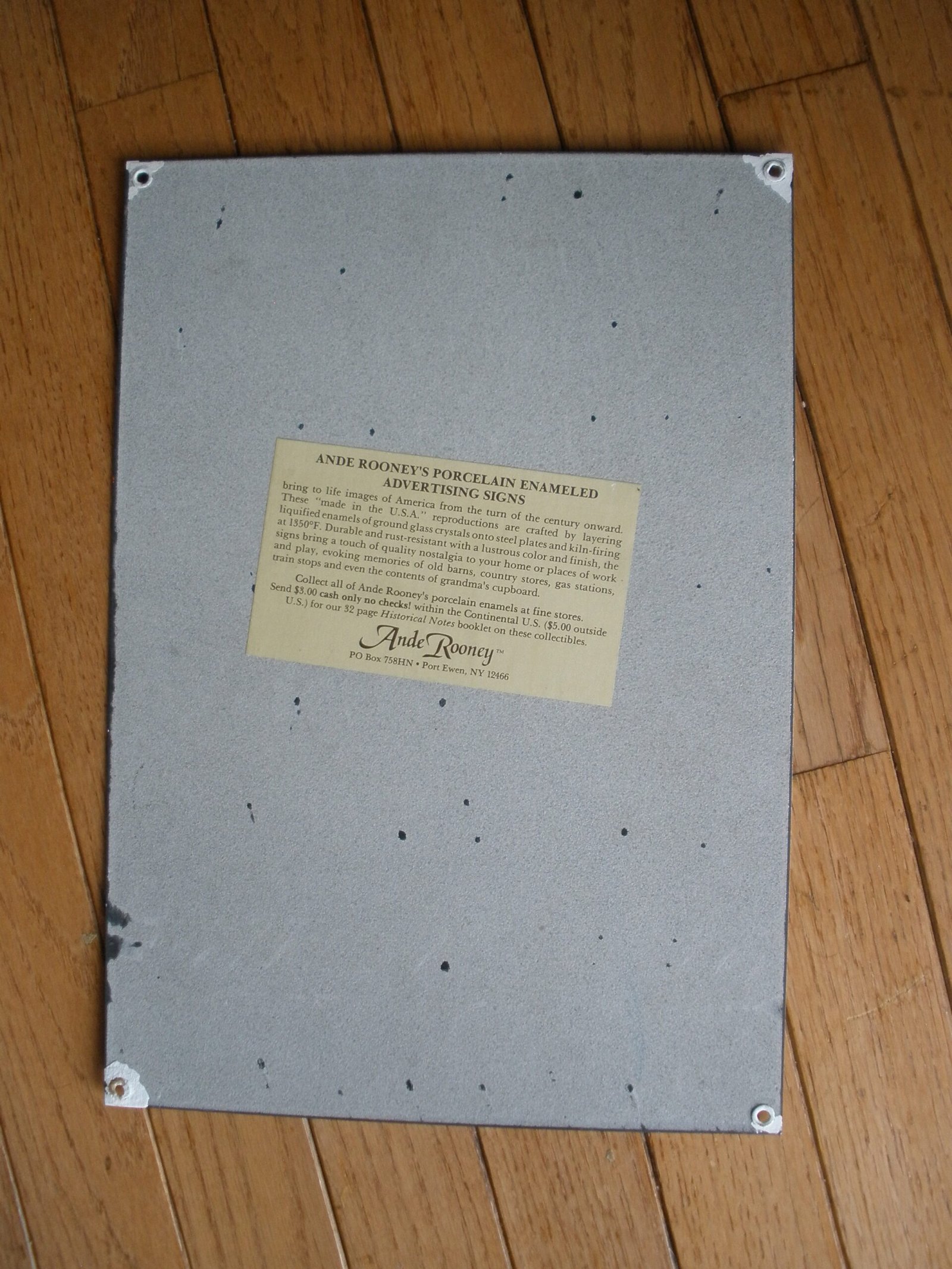 PHILLIPS 66 AVIATION PRODUCTS ENAMEL SIGN - Image 4