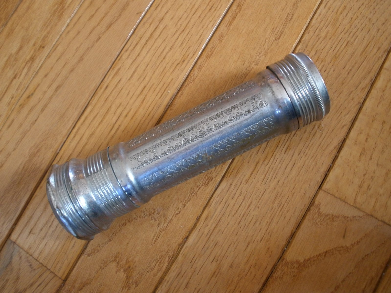 1930s BLACO BEVELED GLASS FLASHLIGHT - Blake Manufacturing Co - Image 6