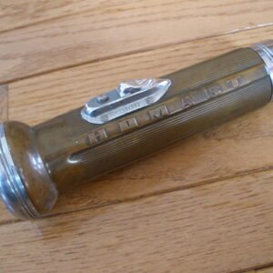 1930s Era HOMART BRASS FLASHLIGHT - 1930 Patent Date