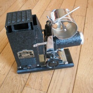 1940s 35mm PICTUROL FILM PROJECTOR Model Q & Storage Case - Chicago