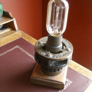 EDISON BULB TOLEDO DIE HEAD DESK LAMP - Steampunk Style Lamp